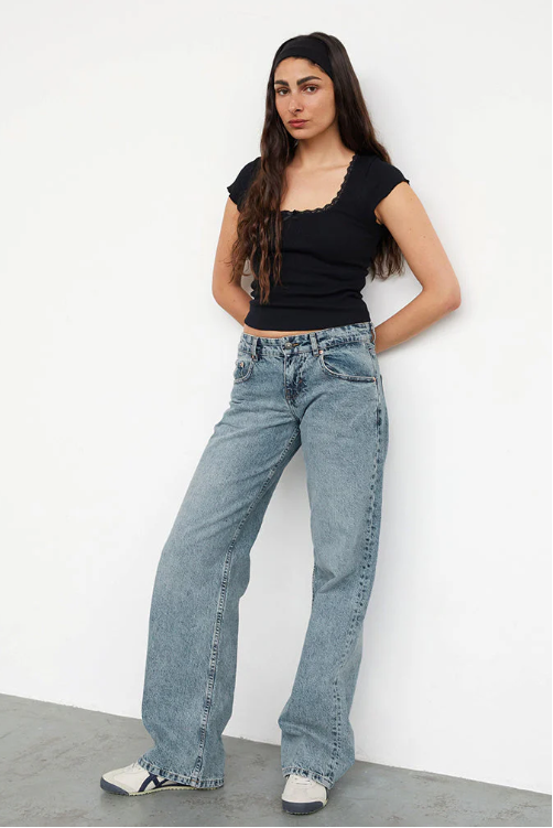 Uanstrengt stil jeans