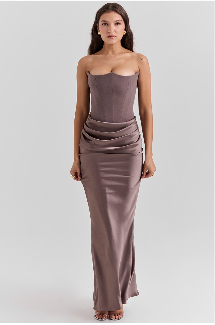 Vielseitiges Midi -Kleid