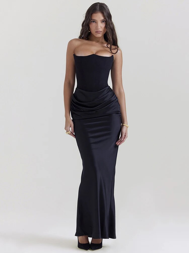 Vielseitiges Midi -Kleid