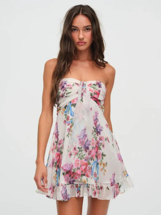 Vestido de volante Petal Play
