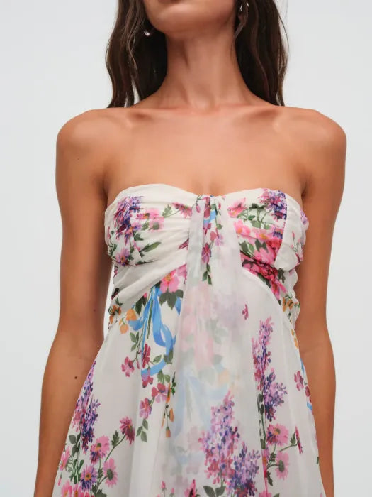 Vestido de volante Petal Play