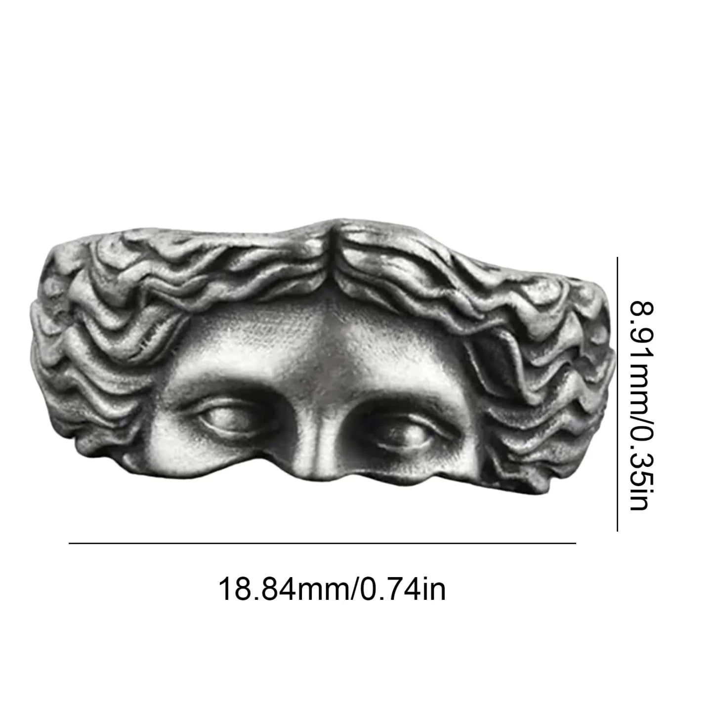 Half-Face Beauty Ring