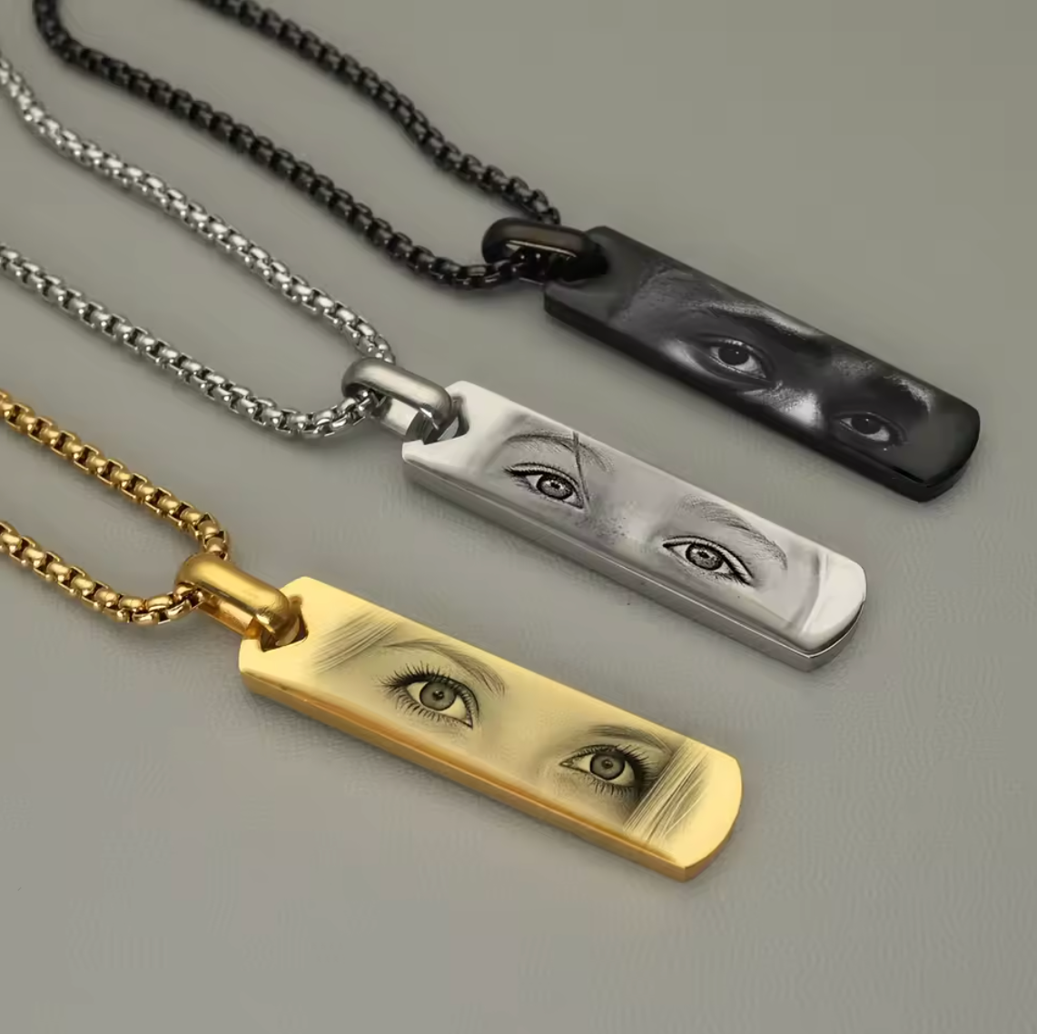 Collier pour les yeux personnalisé