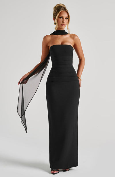 Pure elegantie maxi -jurk